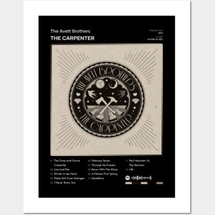 The Avett Brothers - The Carpenter Tracklist Album Posters and Art